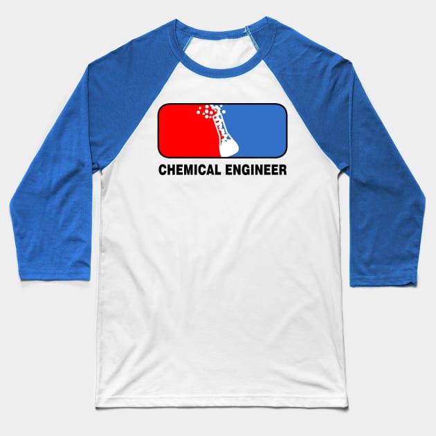 Chemical Engineer League Baseball T-Shirt by Barthol Graphics